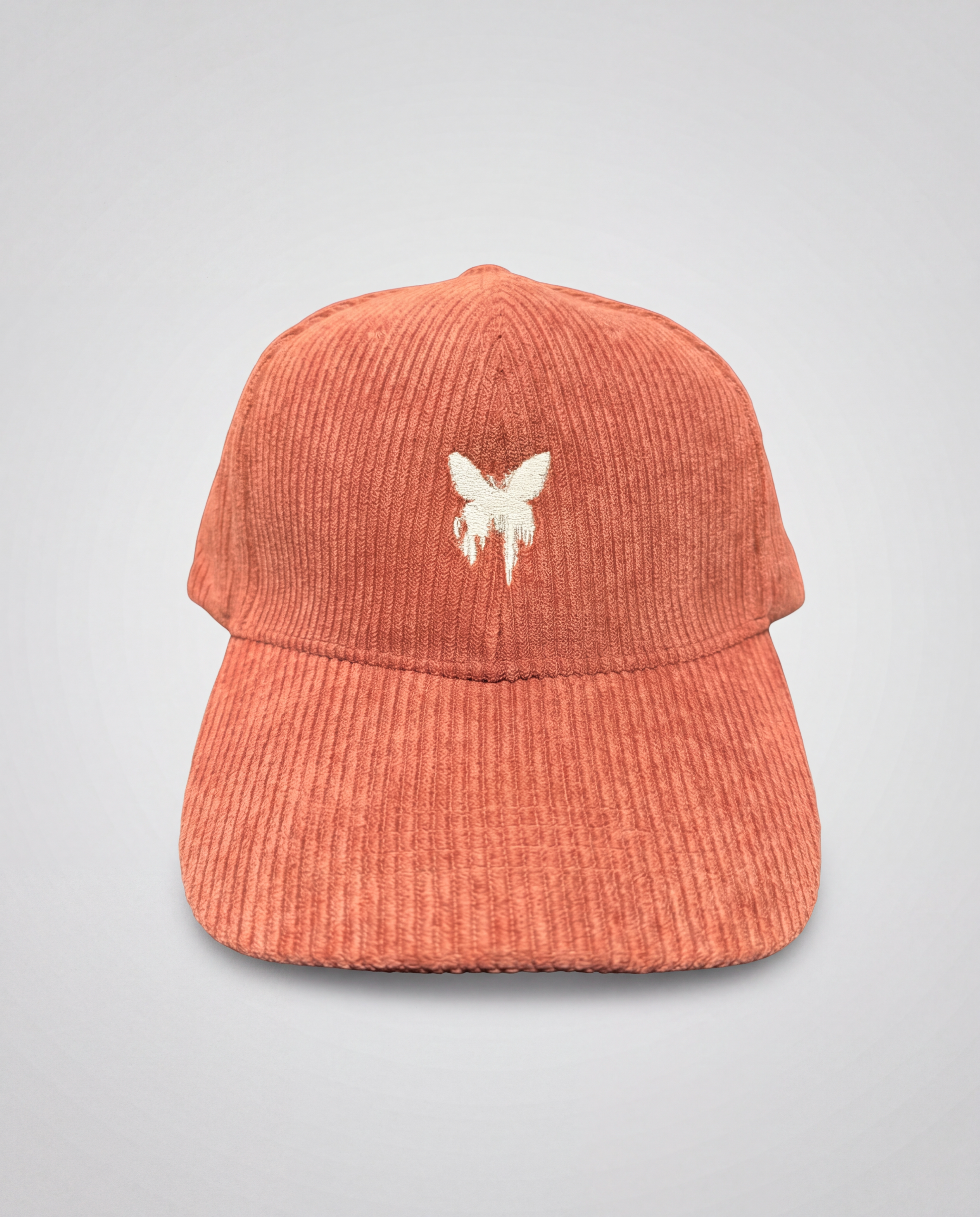 Red Embroidered Cap