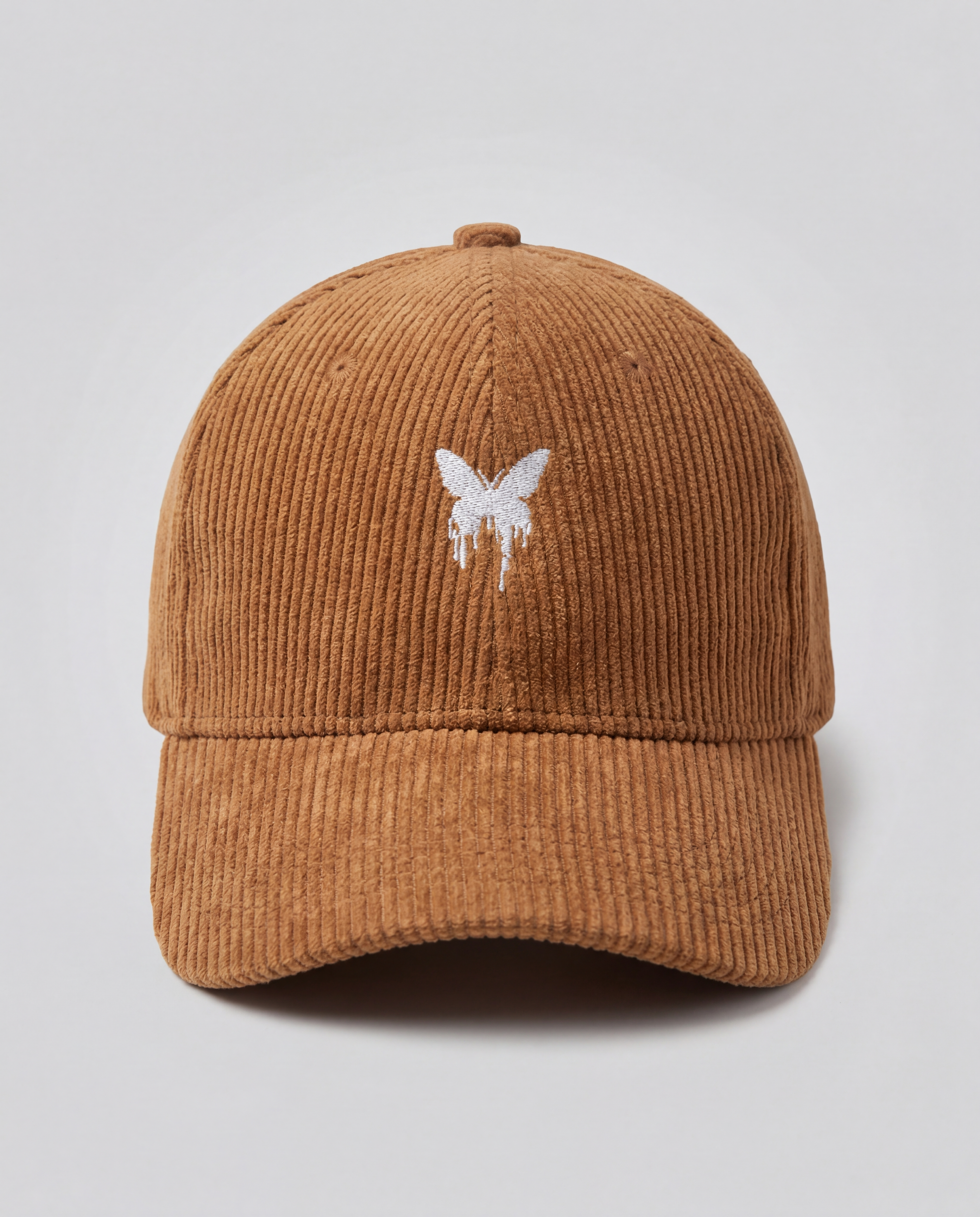 Corduroy Camel Cap
