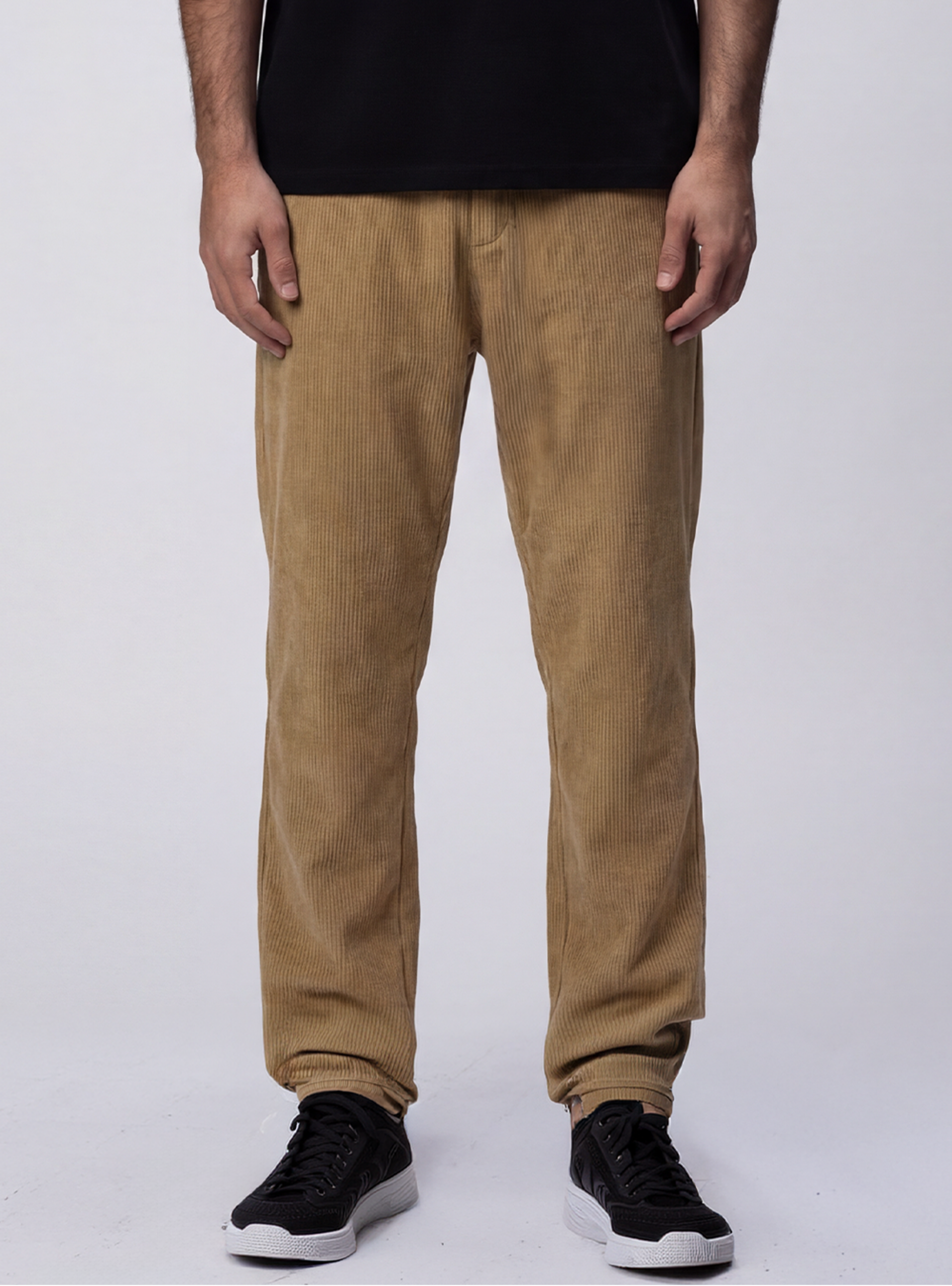 מכנס קורדרוי חום