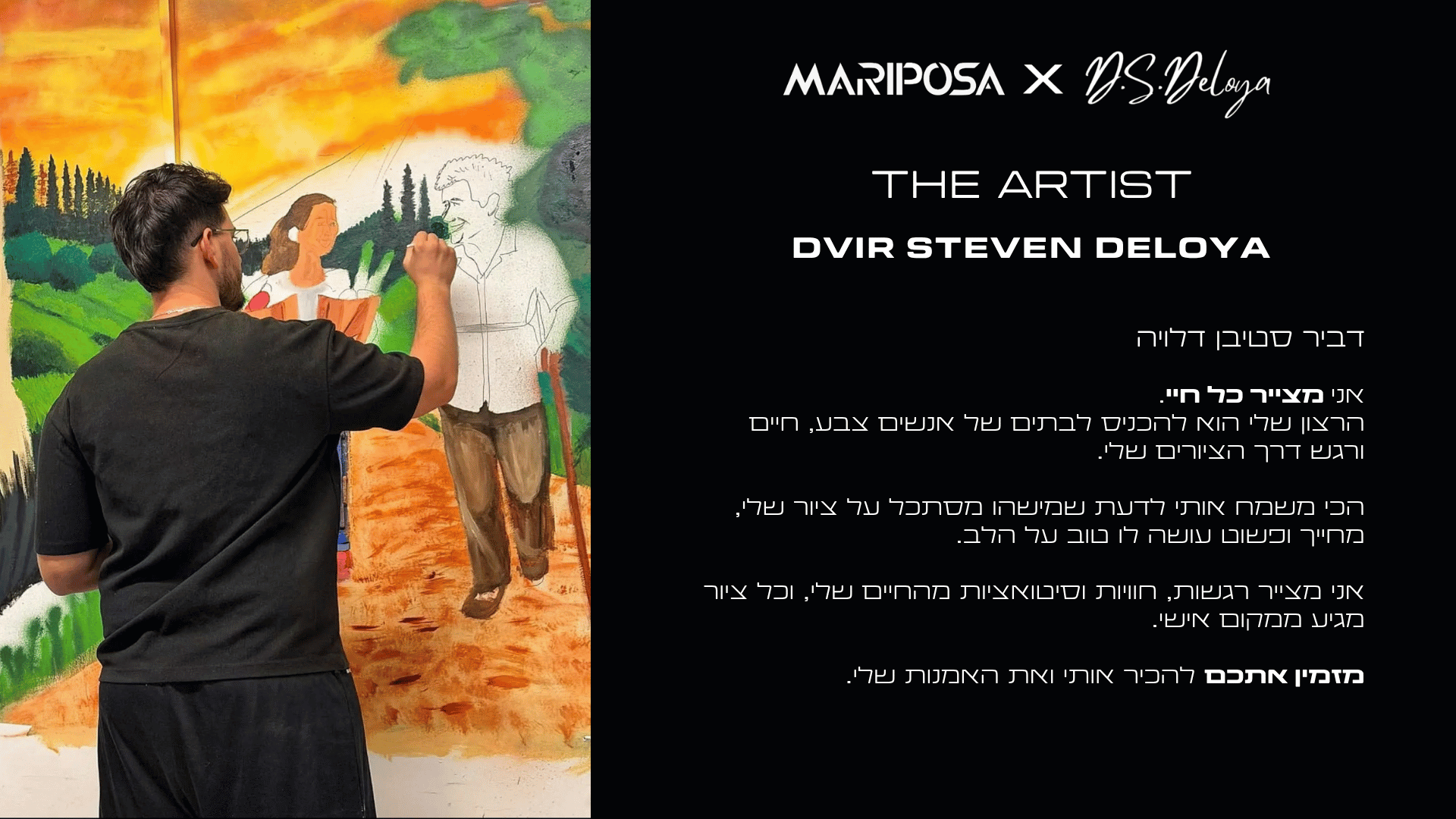 דביר סטיבן דלויה — האמן מאחורי הקולקציה