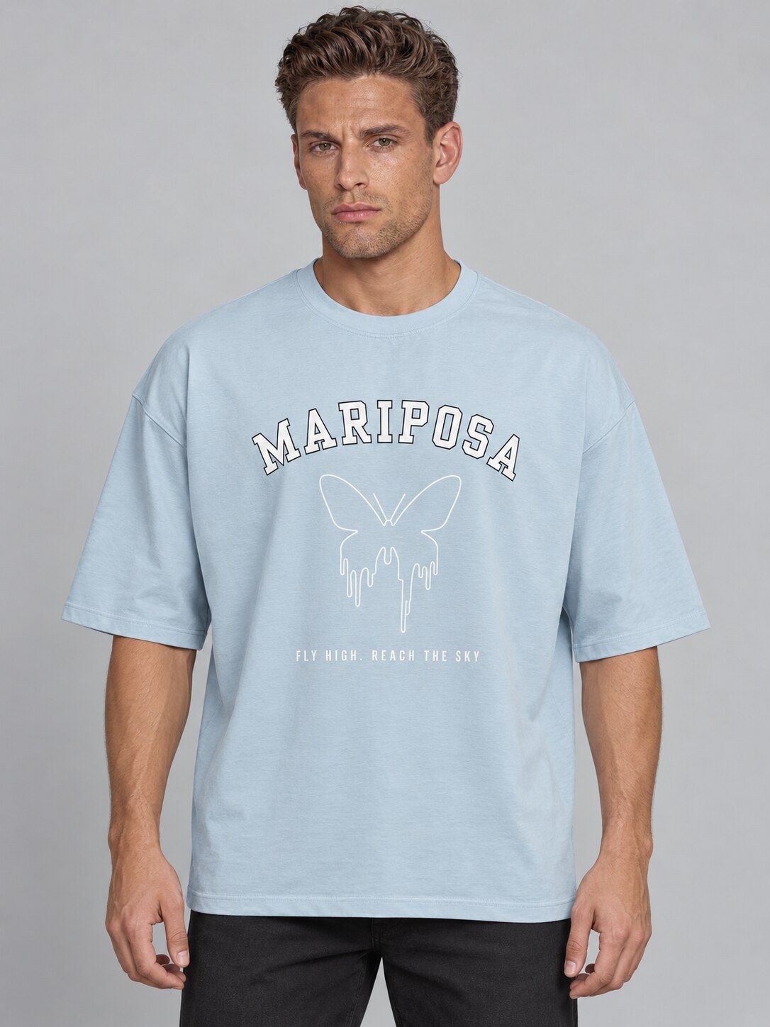 MARIPOSA SKY BLUE TEE