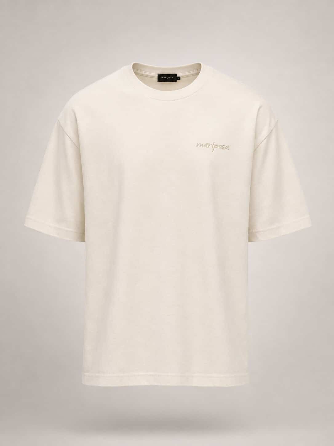 Mariposa cream tee